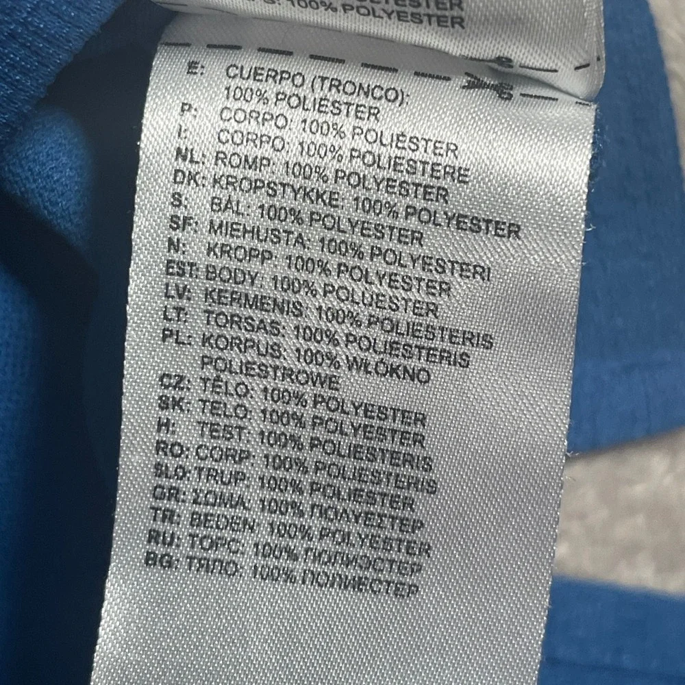Pinehurst By Adidas Golf Polo Mens XL Blue Climalite Short Sleeve Textured Shirt